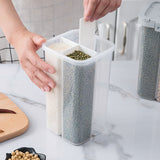 Kitchen Convenience Box with Removable Grid