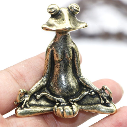 Miniature Feng Shui Frog