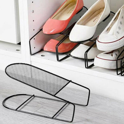 Spacer Saver Standing Shoe Shelf