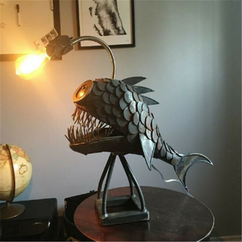 Retro Angler Lamp